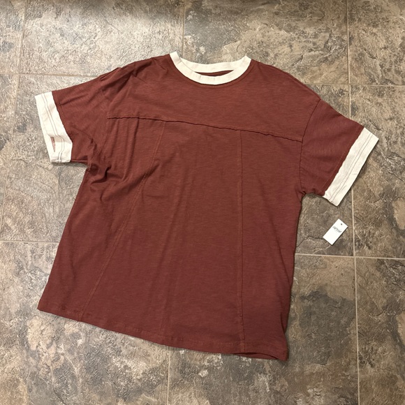 Aerie Crew Oversized Boyfriend T-Shirt - Picture 4 of 6